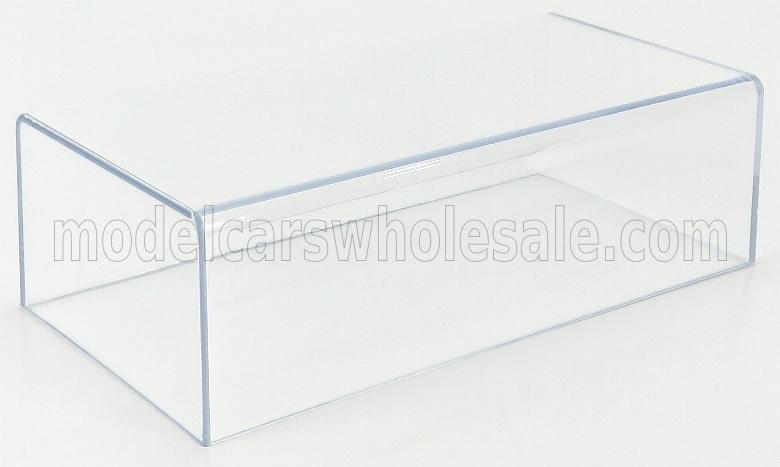 SPARK-MODEL VETRINA DISPLAY BOX  ONLY TRANSPARENT COVER - SOLO COPERTURA TRASPARENTE - Lungh.LENGHT cm 14 X Largh.WIDTH cm 7.1 X Alt.HEIGHT cm 4.1 (altezza interna INTERIOR HEIGHT cm 3.7)  PLASTIC DISPLAY 1/43